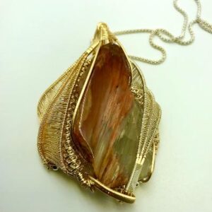 Amphibole Quartz Amulet